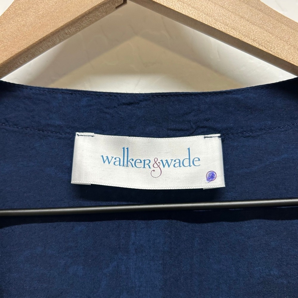 Walker & Wade Goddess Kaftan / Starry Night Navy Beaded Cover up Size XL - Picture 7 of 9